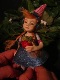 Ooak Baby Fairy Tale Emily and the Strawberry